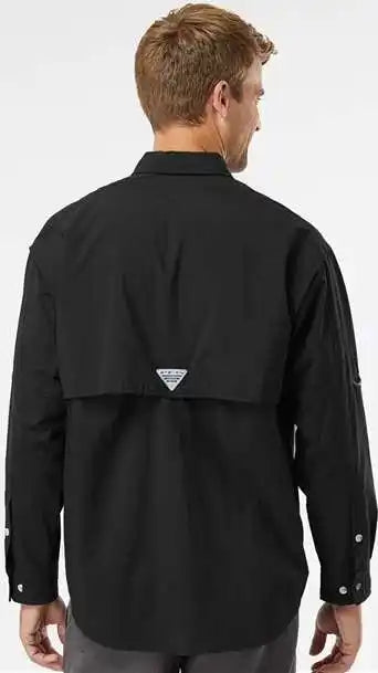 Columbia 212463 Pfg Bahama Ii Long Sleeve Shirt Black