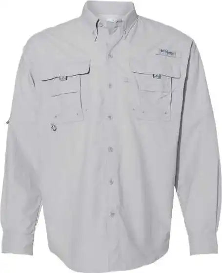 Columbia 212463 Pfg Bahama Ii Long Sleeve Shirt Cool Gray