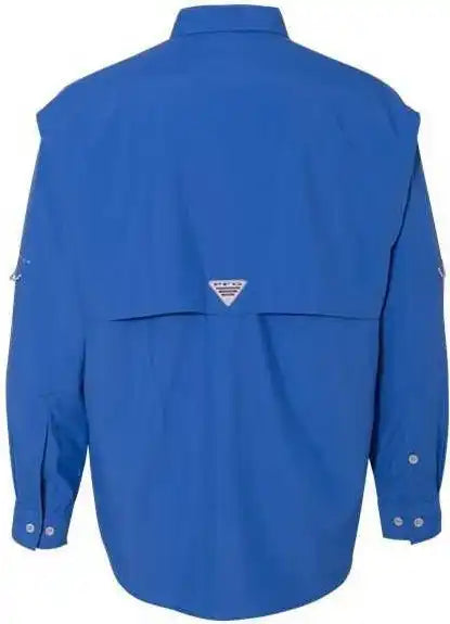 Columbia 212463 Pfg Bahama Ii Long Sleeve Shirt Vivid Blue