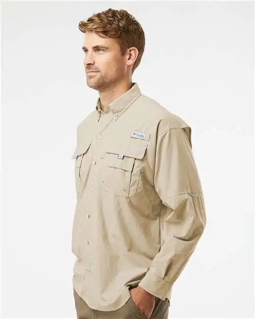 Columbia 2124631 Pfg Bahama Ii Shirt - 212463 - Fossil