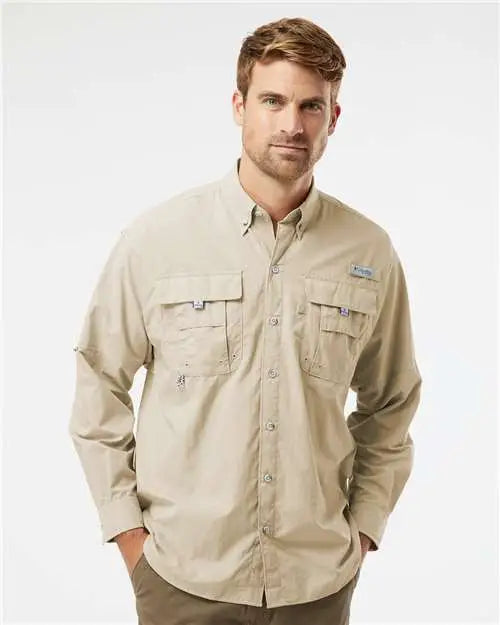 Columbia 2124631 Pfg Bahama Ii Shirt - 212463 - Fossil