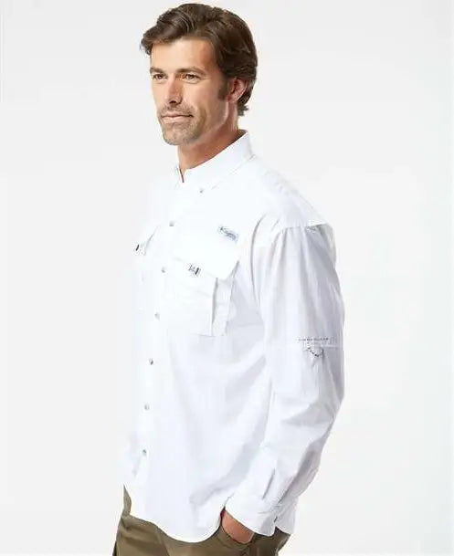 Columbia 2124631 Pfg Bahama Ii Shirt - 212463 - White