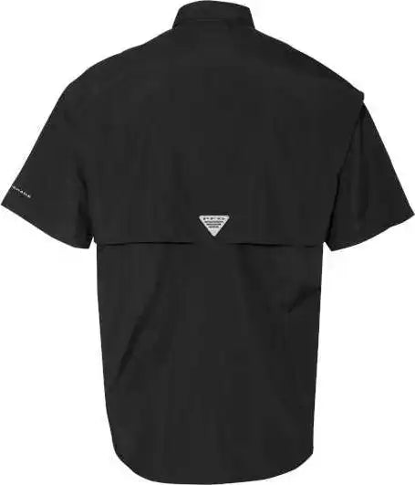 Columbia 212464 Pfg Bahama Ii Short Sleeve Shirt Black