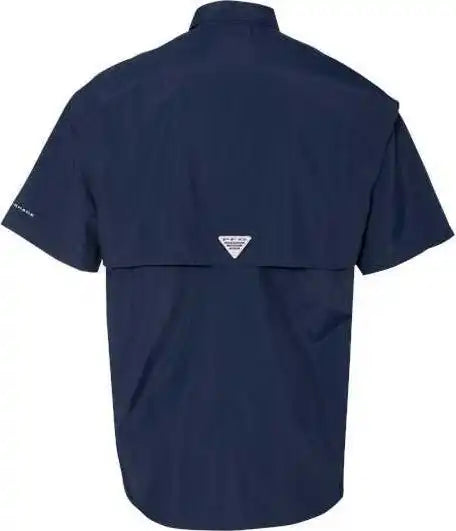 Columbia 212464 Pfg Bahama Ii Short Sleeve Shirt - Collegiate Navy