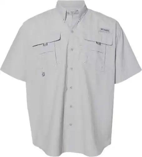 Columbia 212464 Pfg Bahama Ii Short Sleeve Shirt Cool Gray