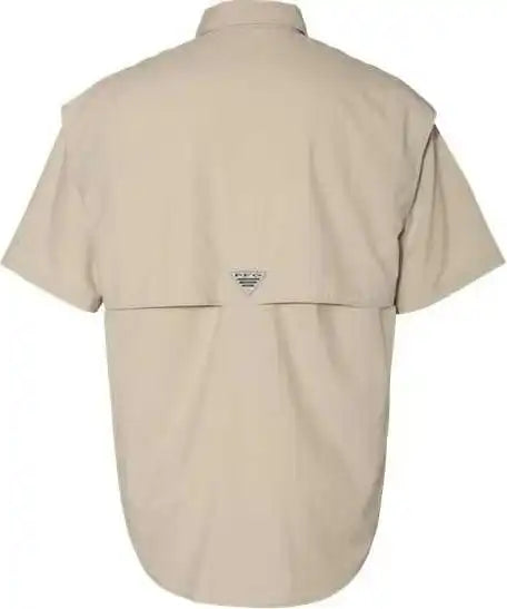 Columbia 212464 Pfg Bahama Ii Short Sleeve Shirt Fossil