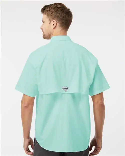 Columbia 212464 Pfg Bahama™ Ii Short Sleeve Shirt - Gulf Stream