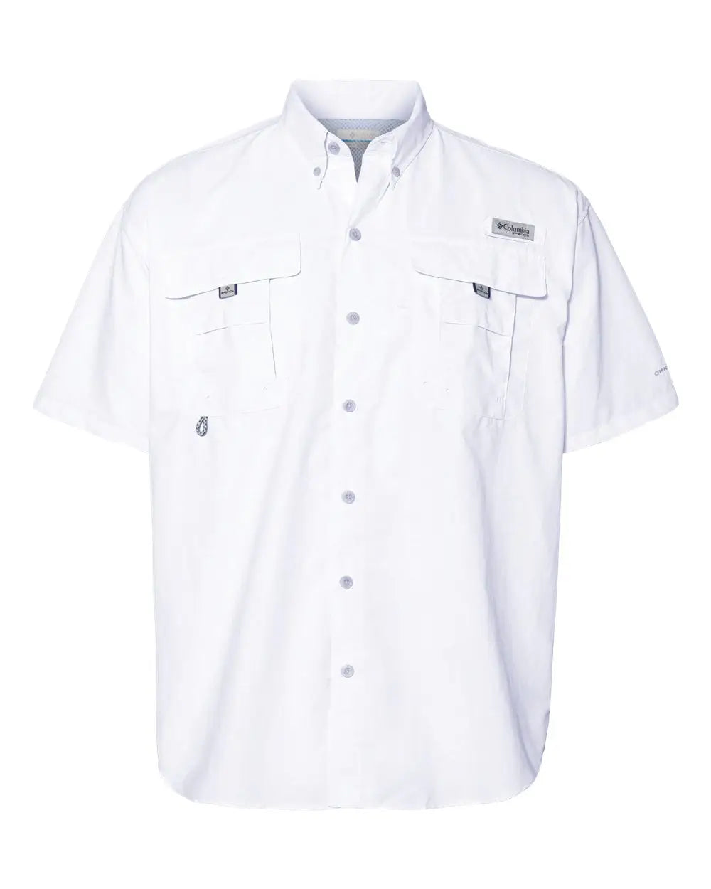 Columbia 212464 Pfg Bahamaâ„¢ Ii Short Sleeve Shirt - White