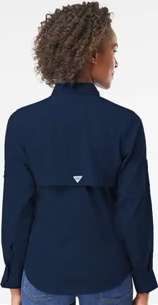 Columbia 212465 Women’s Pfg Tamiami Ii Long Sleeve Shirt - Collegiate Navy