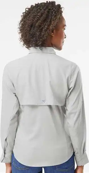 Columbia 212465 Women’s Pfg Tamiami Ii Long Sleeve Shirt Cool Gray