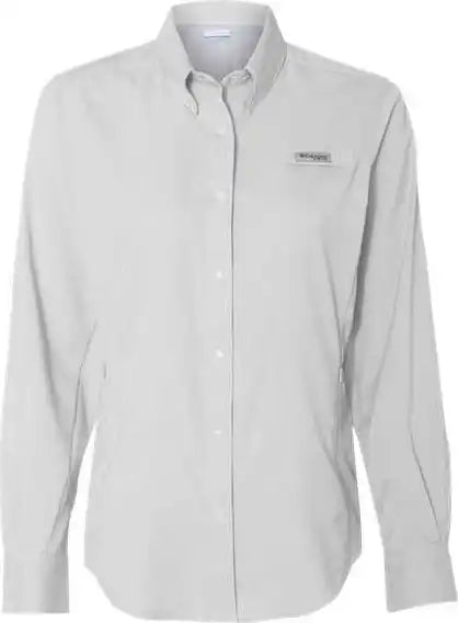 Columbia 212465 Women’s Pfg Tamiami Ii Long Sleeve Shirt Cool Gray