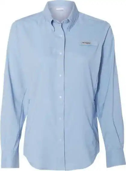Columbia 212465 Women’s Pfg Tamiami Ii Long Sleeve Shirt Sail
