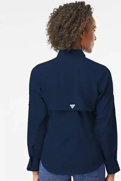 Columbia 212465 Women’s Pfg Tamiami™ Ii Shirt - Collegiate Navy