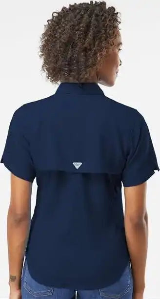 Columbia 212466 Women’s Pfg Tamiami Ii Short Sleeve Shirt - Collegiate Navy