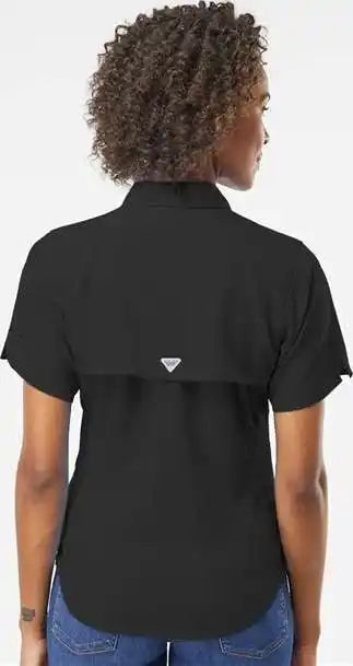 Columbia 212466 Women’s Pfg Tamiami Ii Short Sleeve Shirt Black