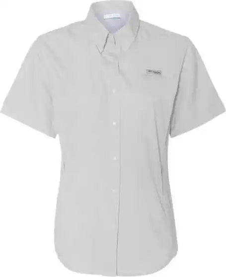Columbia 212466 Women’s Pfg Tamiami Ii Short Sleeve Shirt Cool Gray