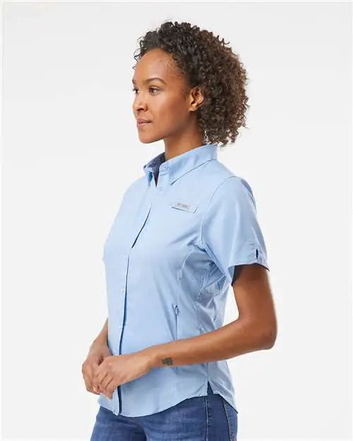 Columbia 212466 Women’s Pfg Tamiami™ Ii Short Sleeve Shirt - Sail