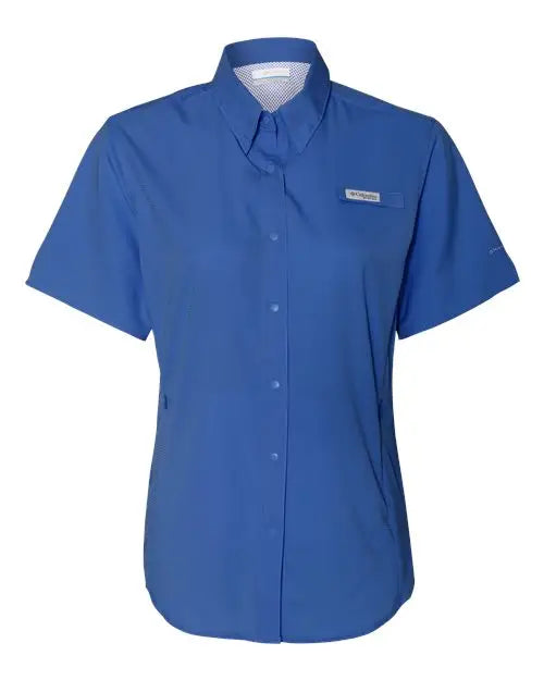 Columbia 212466 Women’s Pfg Tamiami™ Ii Short Sleeve Shirt - Vivid Blue