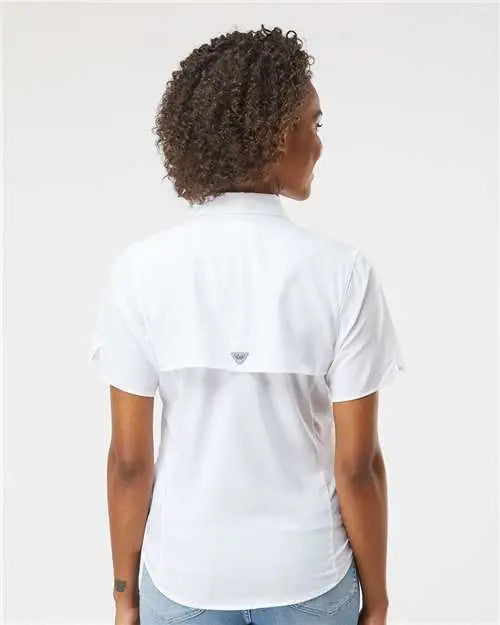 Columbia 212466 Women’s Pfg Tamiami™ Ii Short Sleeve Shirt - White