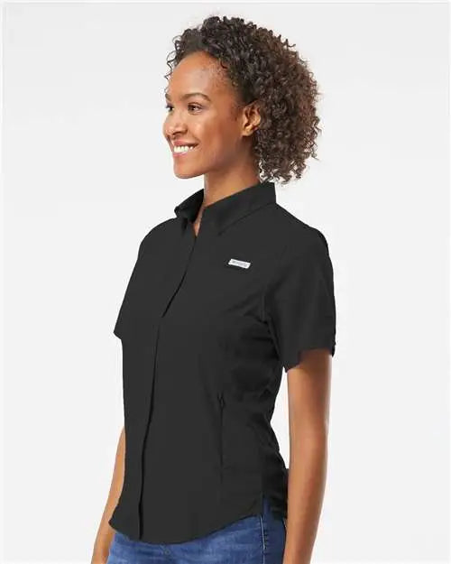 Columbia 212466 Women’s Pfg Tamiamiâ„¢ Ii Short Sleeve Shirt - Black