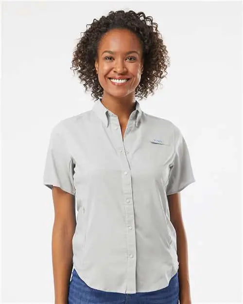 Columbia 212466 Women’s Pfg Tamiamiâ„¢ Ii Short Sleeve Shirt - Cool Grey