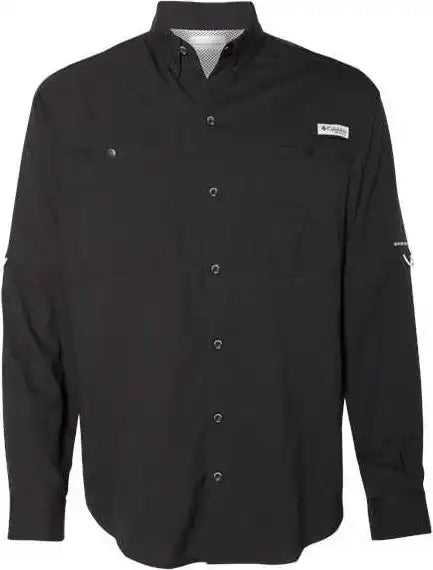 Columbia 212467 Pfg Tamiami Ii Long Sleeve Shirt Black
