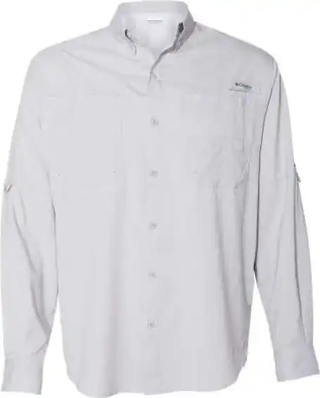 Columbia 212467 Pfg Tamiami Ii Long Sleeve Shirt Cool Gray