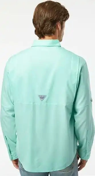 Columbia 212467 Pfg Tamiami Ii Long Sleeve Shirt - Gulf Stream