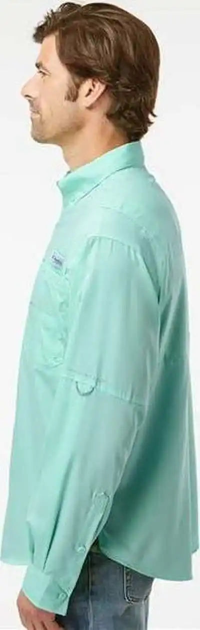 Columbia 212467 Pfg Tamiami Ii Long Sleeve Shirt - Gulf Stream