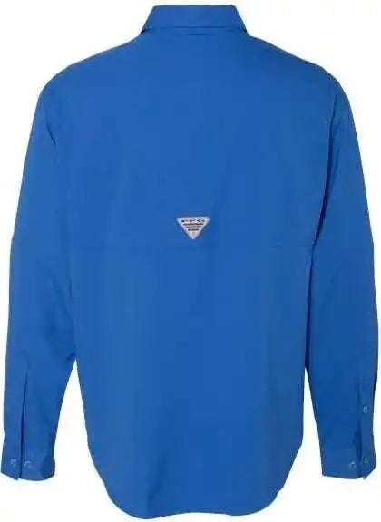 Columbia 212467 Pfg Tamiami Ii Long Sleeve Shirt Vivid Blue