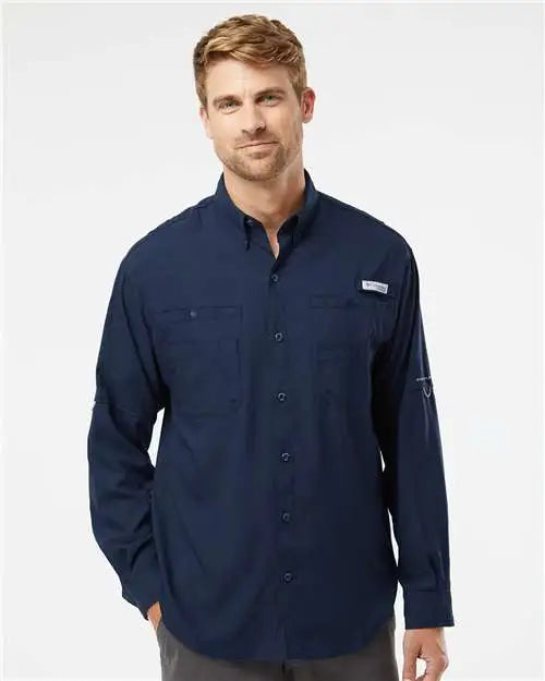 Columbia 212467 Pfg Tamiami™ Ii Shirt - Collegiate Navy