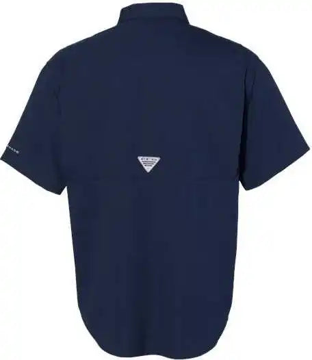Columbia 212468 Pfg Tamiami Ii Short Sleeve Shirt Collegiate Navy