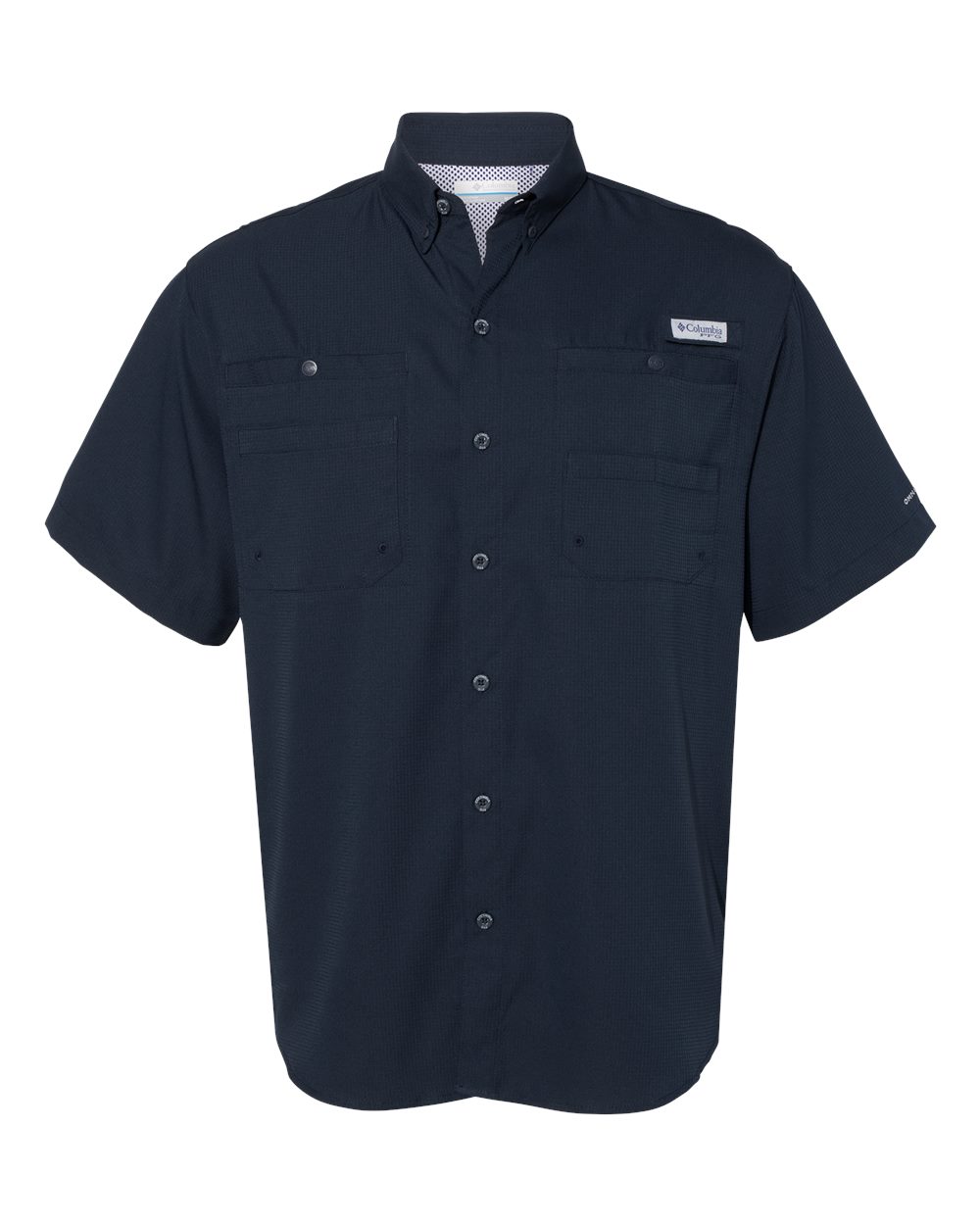 Columbia 212468 Pfg Tamiami Ii Short Sleeve Shirt - Collegiate Navy