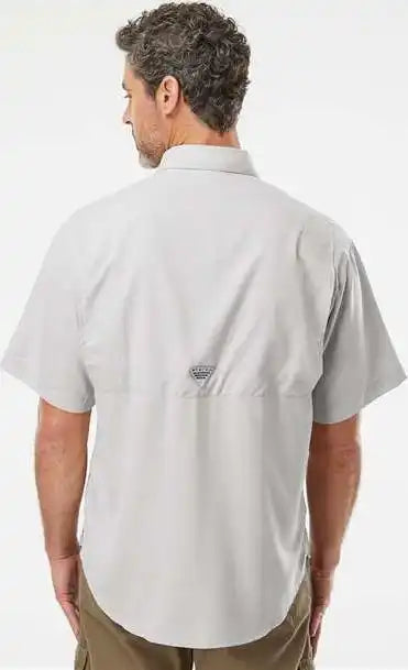 Columbia 212468 Pfg Tamiami Ii Short Sleeve Shirt Cool Gray