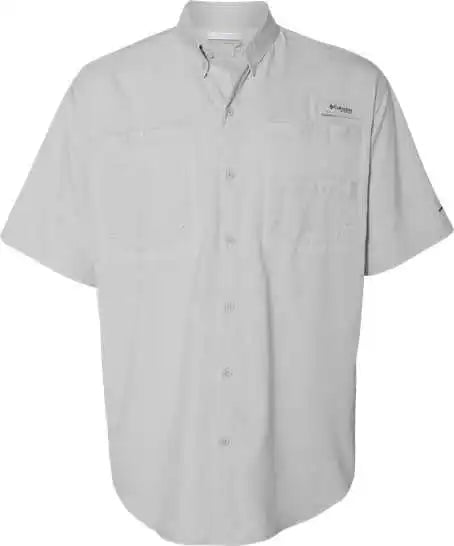 Columbia 212468 Pfg Tamiami Ii Short Sleeve Shirt Cool Gray