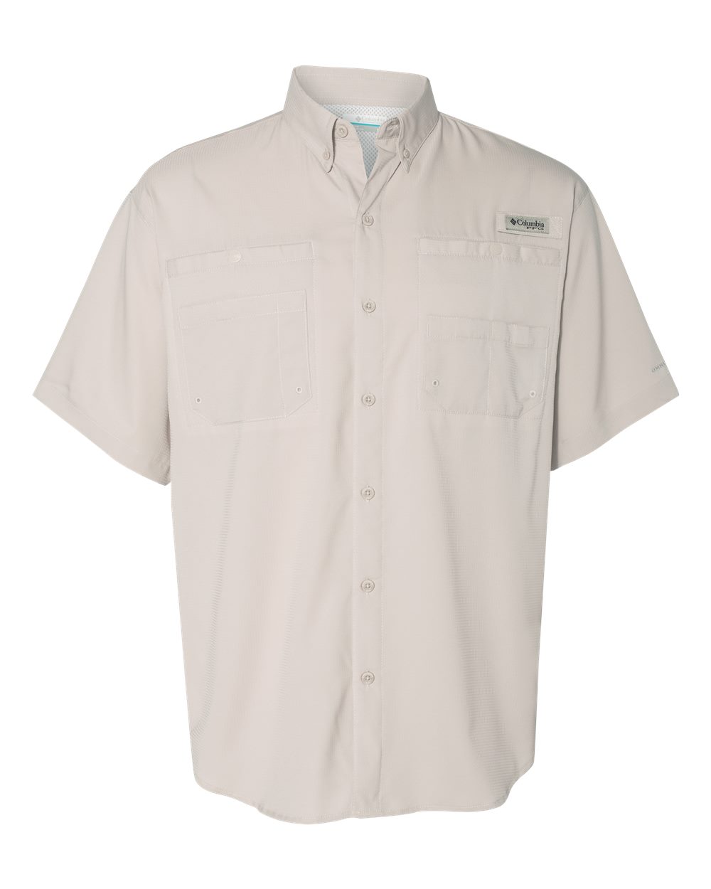 Columbia 212468 Pfg Tamiami Ii Short Sleeve Shirt - Fossil