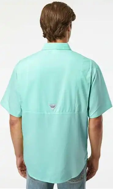 Columbia 212468 Pfg Tamiami Ii Short Sleeve Shirt - Gulf Stream