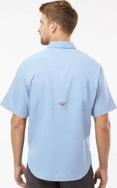 Columbia 212468 Pfg Tamiami Ii Short Sleeve Shirt Sail