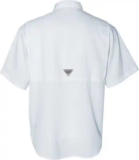 Columbia 212468 Pfg Tamiami Ii Short Sleeve Shirt White