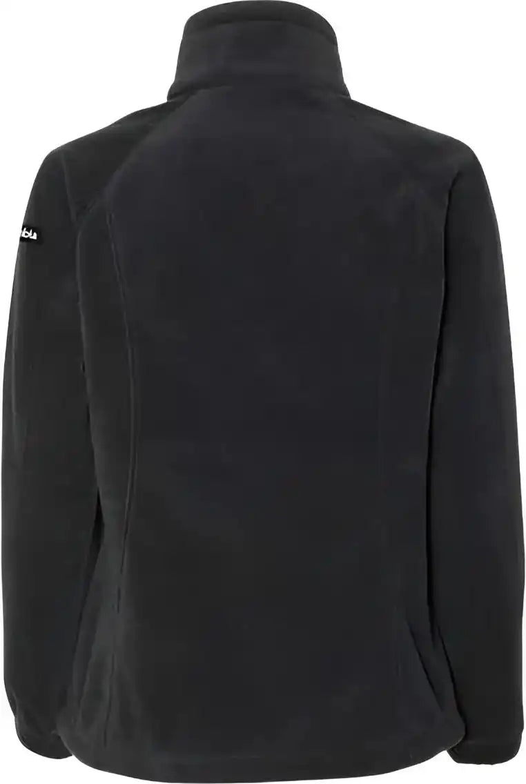 Columbia 212470 Womens Benton Springs Fleece Full Zip Jacket Black