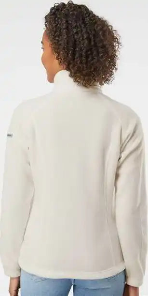 Columbia 212470 Womens Benton Springs Fleece Full Zip Jacket Chalk