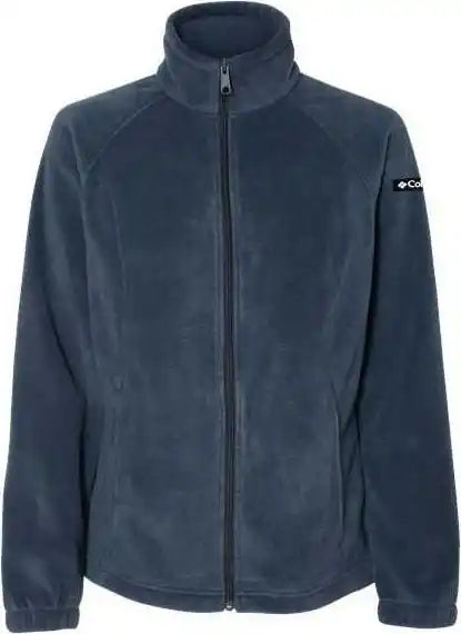 Columbia 212470 Womens Benton Springs Fleece Full-zip Jacket - Navy
