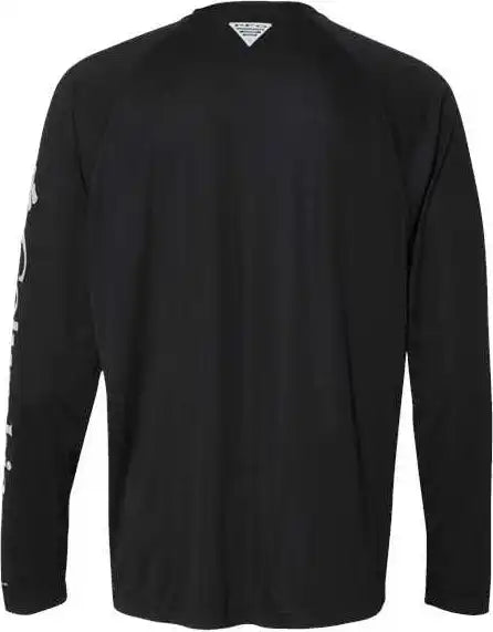 Columbia 212472 Pfg Terminal Tackle Long Sleeve t Shirt Black Cool Gray