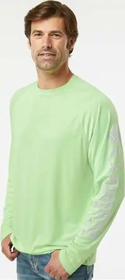 Columbia 212472 Pfg Terminal Tackle Long Sleeve t Shirt Key West Cool Gray