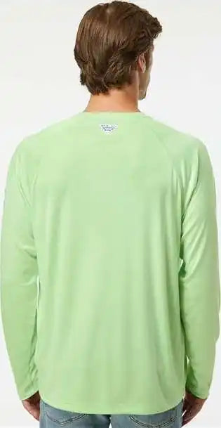 Columbia 212472 Pfg Terminal Tackle Long Sleeve t Shirt Key West Cool Gray