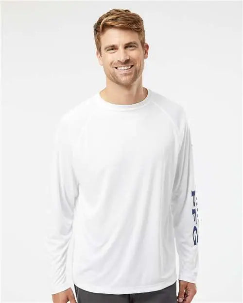 Columbia 212472 Pfg Terminal Tackle™ Long Sleeve T-shirt - White Nightshade