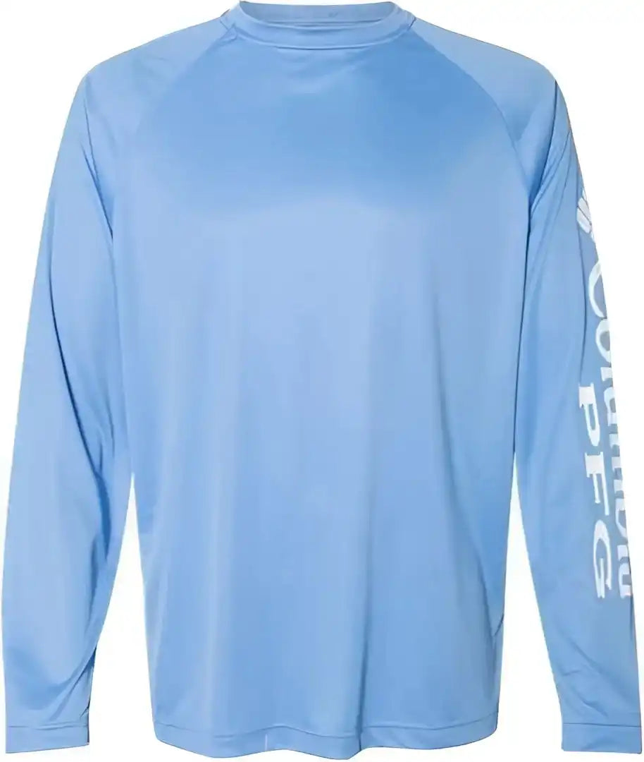 Columbia 212472 Pfg Terminal Tackle Long Sleeve t Shirt White Cap