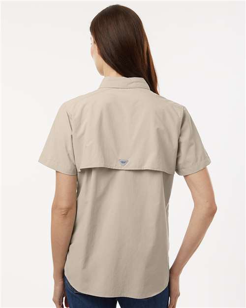 Columbia 212473 Women’s Pfg Bahama™ Short Sleeve Shirt - Fossil