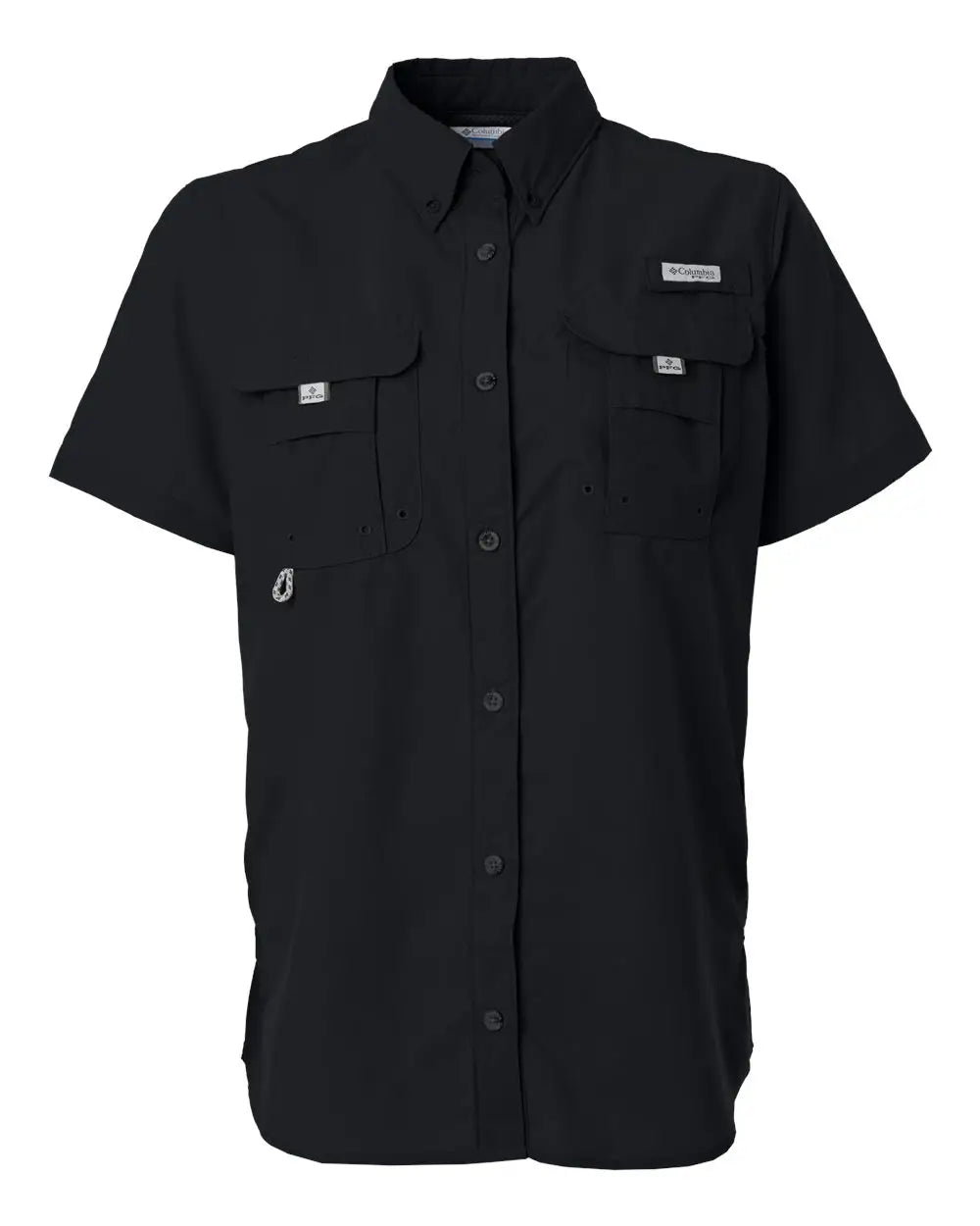 Columbia 212473 Women’s Pfg Bahamaâ„¢ Short Sleeve Shirt - Black