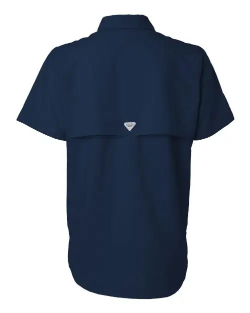Columbia 212473 Women’s Pfg Bahamaâ„¢ Short Sleeve Shirt - Collegiate Navy